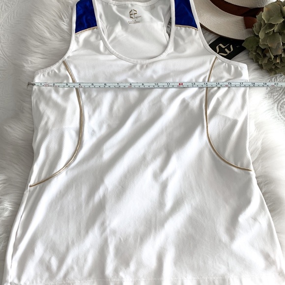 NWTExcellence & Performance By EP Pro Royal Blue Top Size Large / Skort Size 8 - Picture 15 of 16